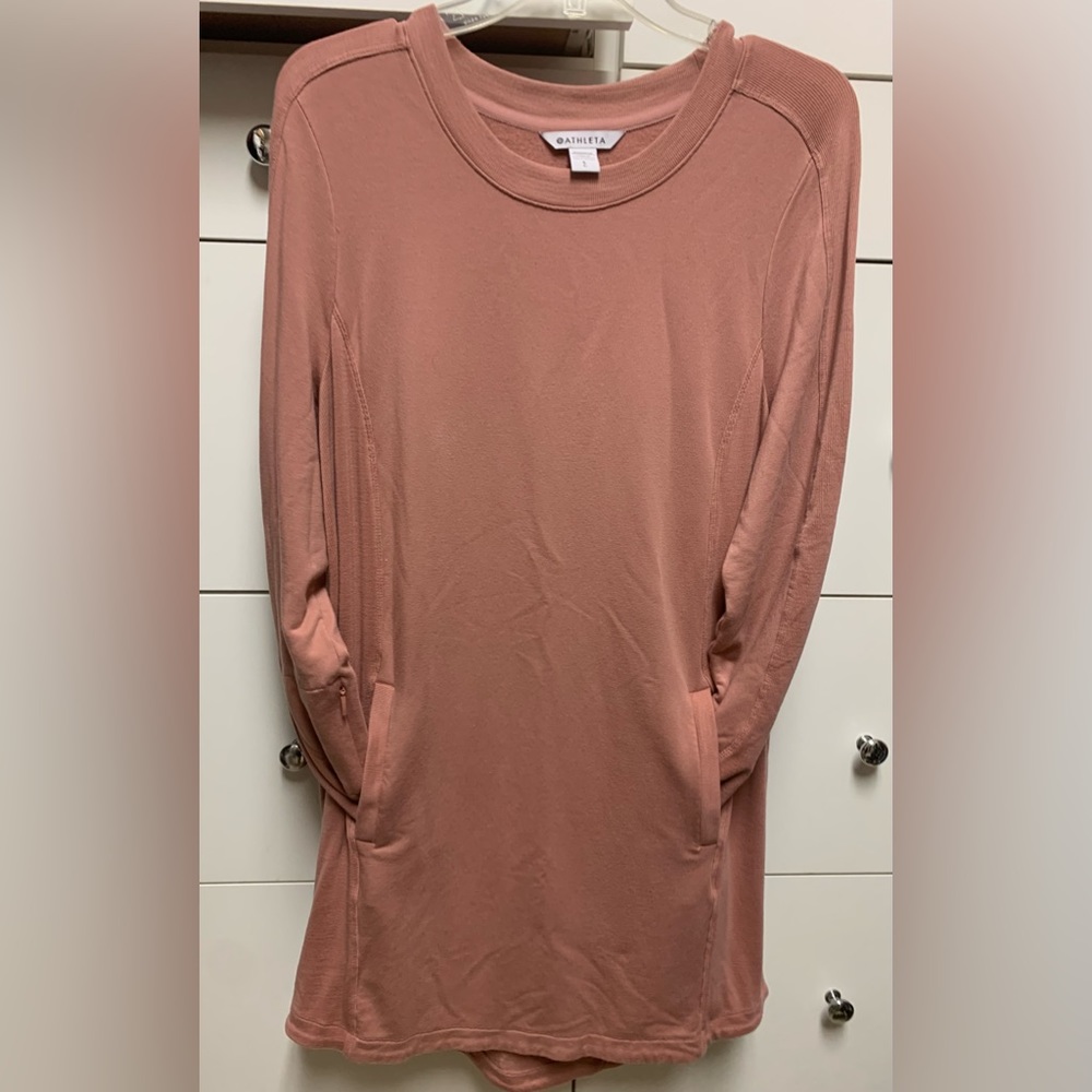 Athleta dress Size large rose color - Size large
